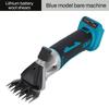 6 Gears Adjustable Speed Wool Scissor Lithium Electric Sheep Pet Hair Clipper Shearing Kit Goat Pet Animal Shearing Cutting 220V
