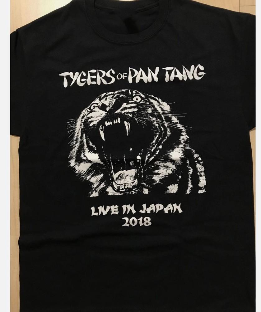 Коллекция Tygers of Pan Tang Группа 2018 Подарок для фанатов S to 5XL Футболка Унисекс Футболка S