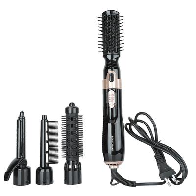 4 In 1 Multifunctional Hair Dryer & Styler Hot Air Comb Straightener Curler