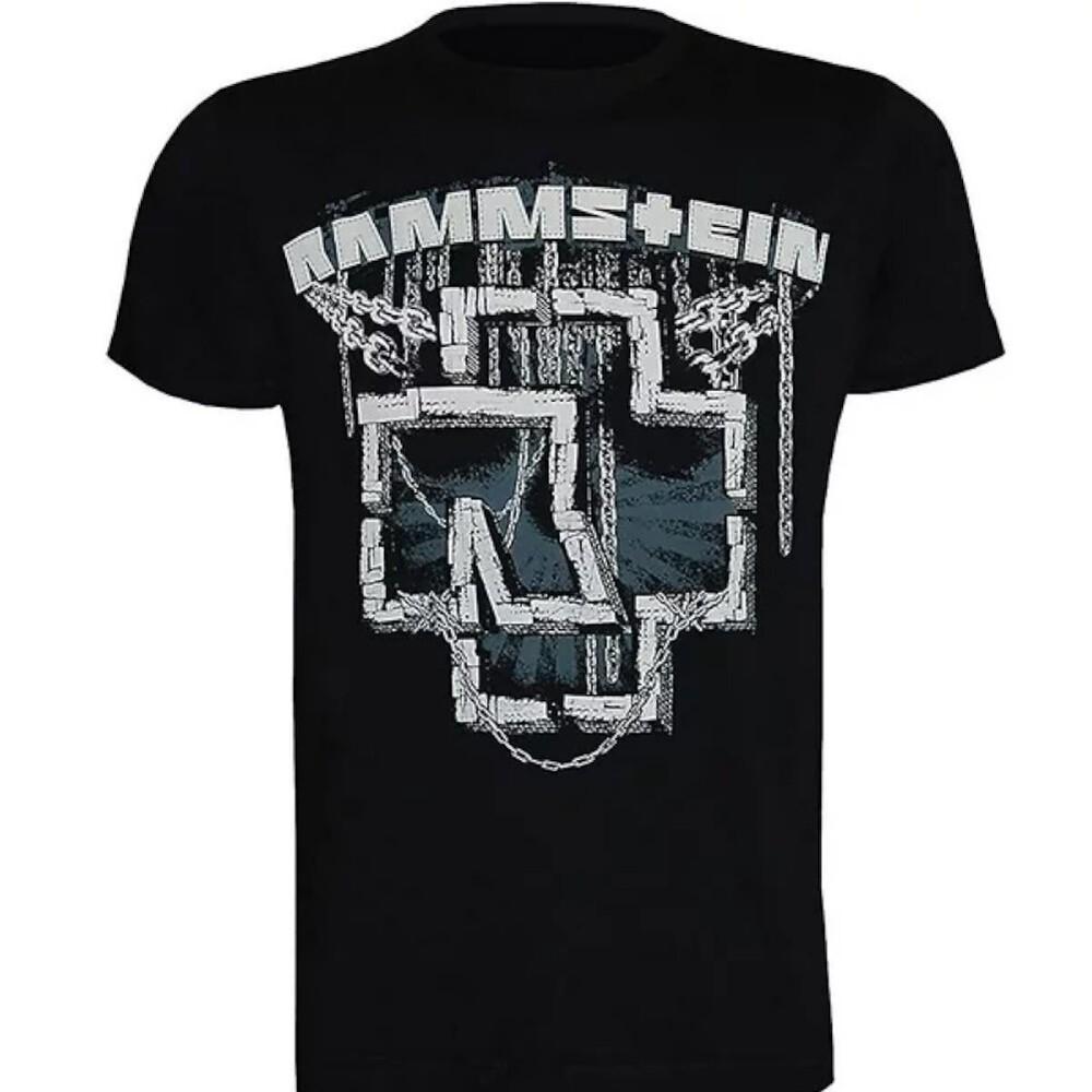 

Rammstein Band Concert T-shirt - In Ketten New - Official Unisex T-Shirt XL