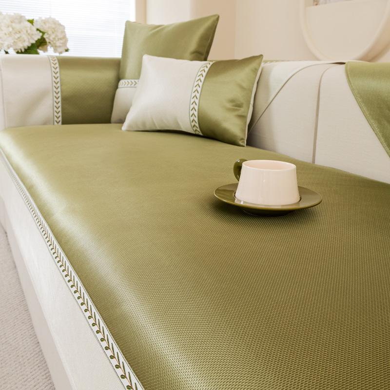 New Summer Ice Silk Sofa Cushion Mat Seat Cushion Non-Slip Sofa Cover Universal Sofa Cover Towel