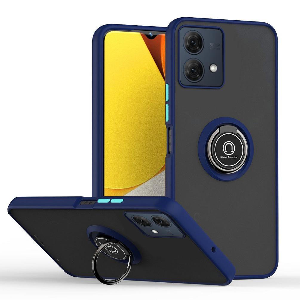 Rotatable Bracket Case for Moto G84 G54 G14 G13 G23 G53 G73 E13 G 5G 2023 G32 G52 G22 G31 G41 G60 G30 G20 G10 Finger Ring Cover