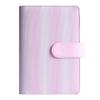 Gradient Stripe Loose-Leaf Planner - Trendy Student Notes Book