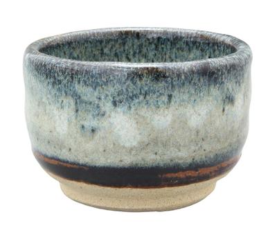 Mino Ware Tasse ca.. 60ml Nezumi Nagashi Hergestellt in Japan 131-1774