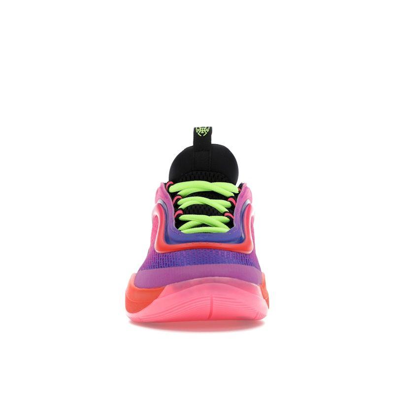 Adidas DON. Número 6 Hombres Morado Burst Negro Lucido Limón Lúcido JH8969