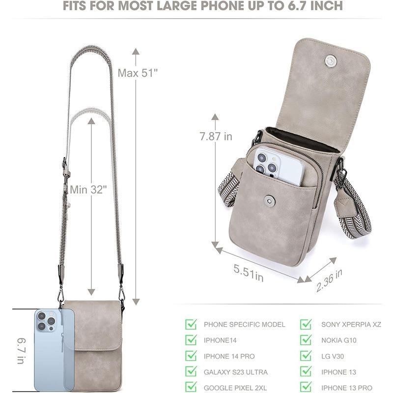 Hot Selling Fashion Versatile Messenger Bag Ladies Commuter PU Fashion Versatile Handbag Multifunctional Shoulder Bag