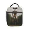 Siren Head In Dark Forest Accessories Insulated Lunch Tote Bag For Travel Food Box Portable Cooler Thermal Lunch Box