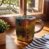 Handmade Resin Book Shaped Coffee Mug 3D Painted Colorful Novelty Drink Cup Creative Perfect Drinkware for Gift and Daily Use