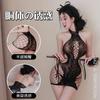 Sexy Underwear One-piece Net Clothes Pure Desire Sexy Temptation Net Socks Uniform One-piece Black Silk Suit