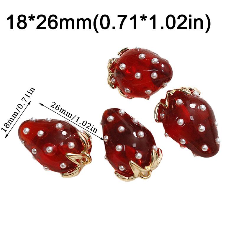 1 pieza Pendiente Bling Hecho a Mano Moda 3D Fresa Resina Colorida DIY Accesorios de Joyería Abalorios Tamaño Grande