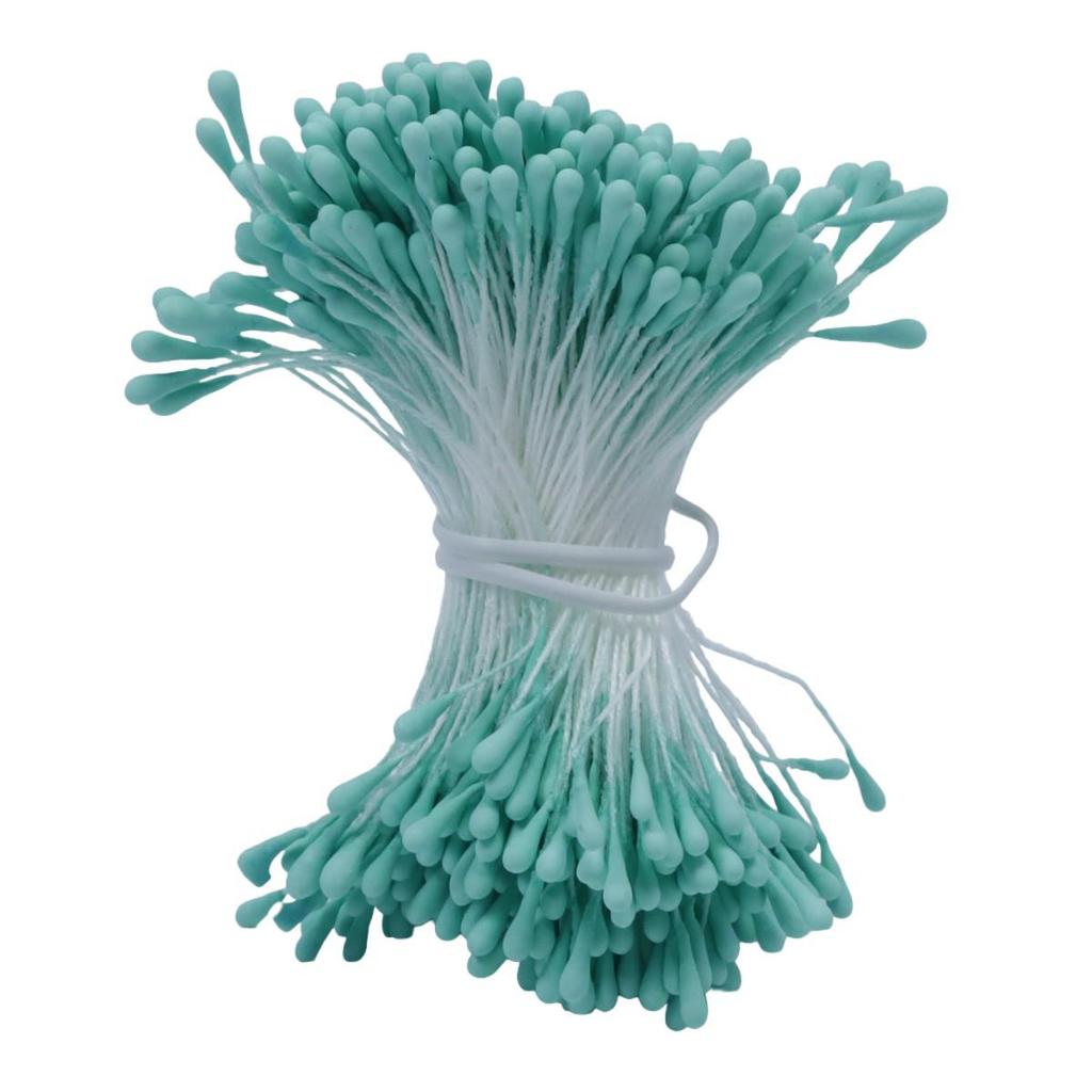 2mm 390 Root Matte Heart Flower Simulation, Eco-Friendly Rose Lily Stamen