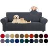 Stretch Sofa Cover Furniture Protector Cushion Couch Covers with Elastic Bottom for Kids Pets Friendly Anti Slip Slipcovers