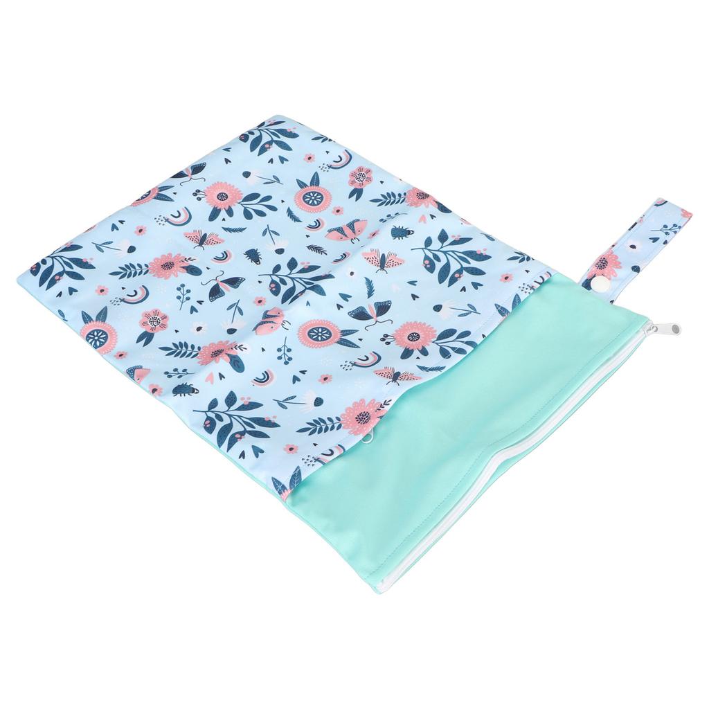 Wet Dry Bag Cloth Waterproof Multi Functional Washable Detachable Diaper Wet Dry Bag G64