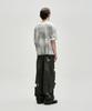 NOT4NERD Candle Residue Oil Washed Loose Cropped T-Shirts - White
