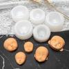 3D Dolls Head Baby Face Mold Silicone Cake Mold Model Handmade Soap Clay Plaster Mold Fondant Chocolate Sugar Craft Mold