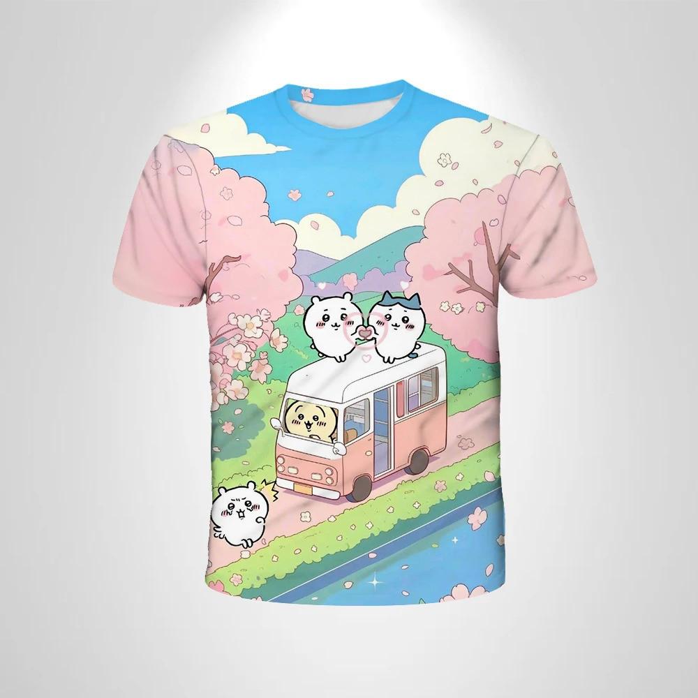 

Giekawa Cute Girl 3D T-shirt Anime Children s Boy Top Casual Short Sleeve Summer Breathable XS