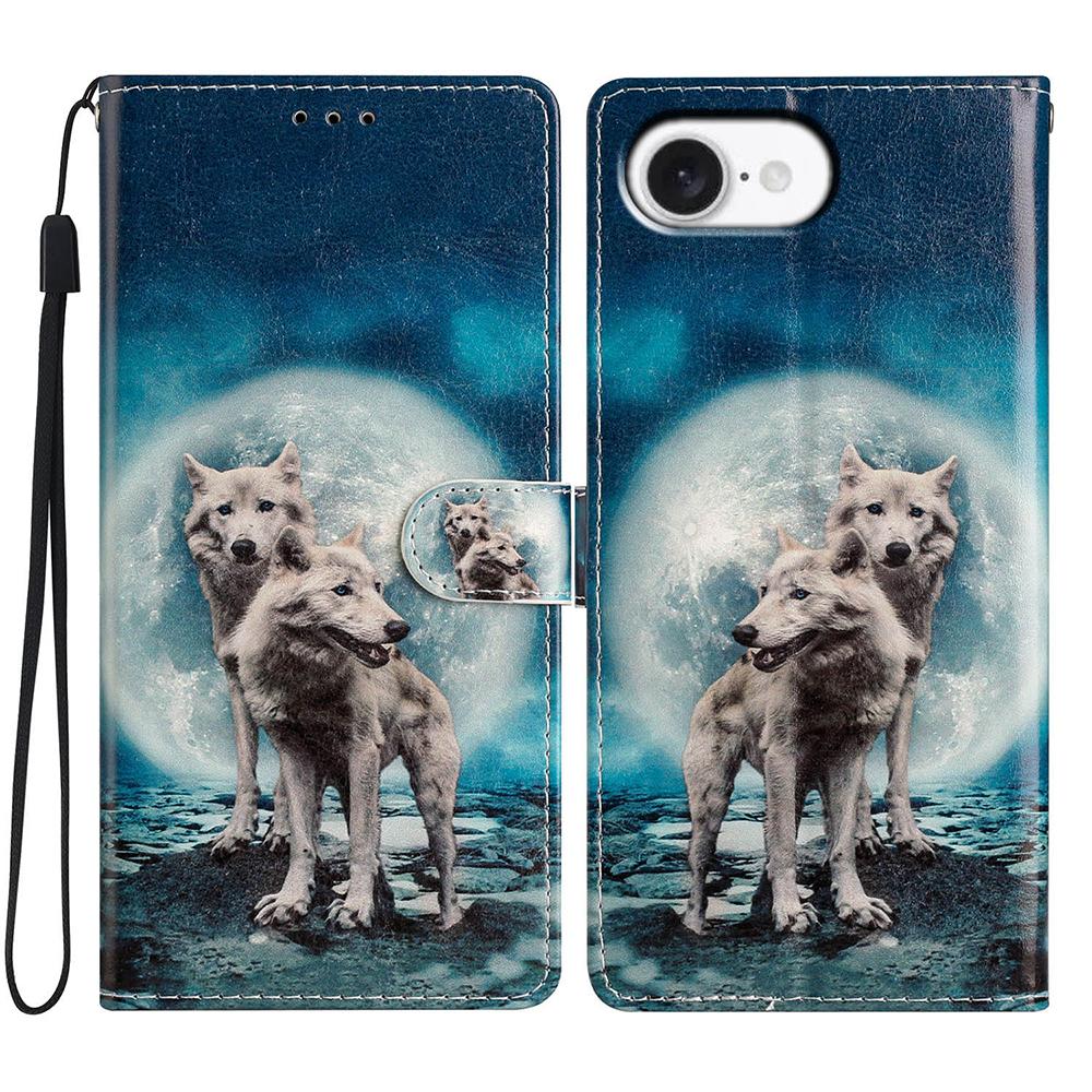 Wallet Card Case For iPhone 12 Pro 11 Pro Max 7 8 6 6S Plus SE3 SE2 SE 2020 2022 Fashion 2025 Printed Book Flip Leather Cover