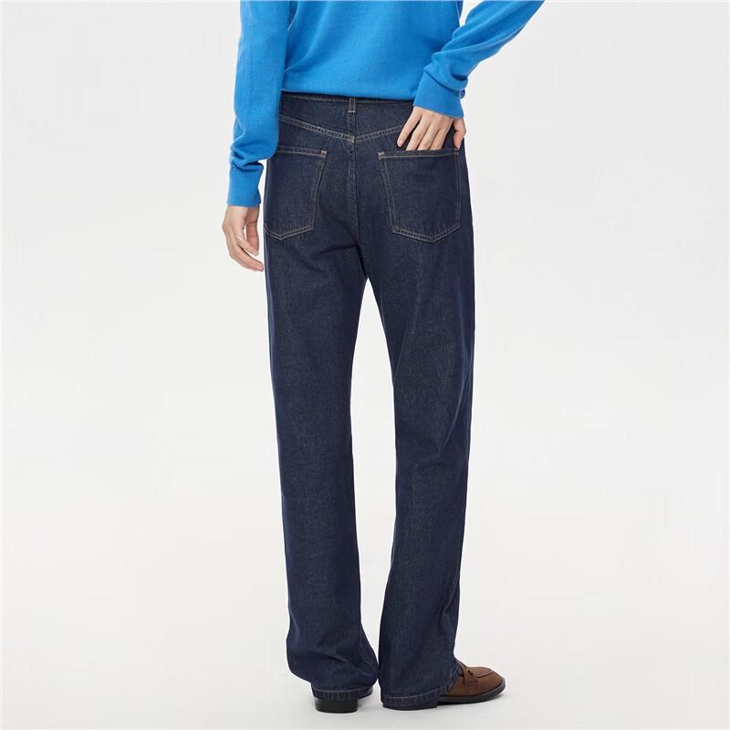 Giordano Women's Retro High-Waisted Straight Leg Jeans