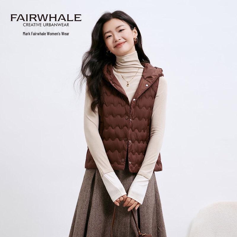

Mark Fairwhale Women s Hooded Lightweight Down Vest S
