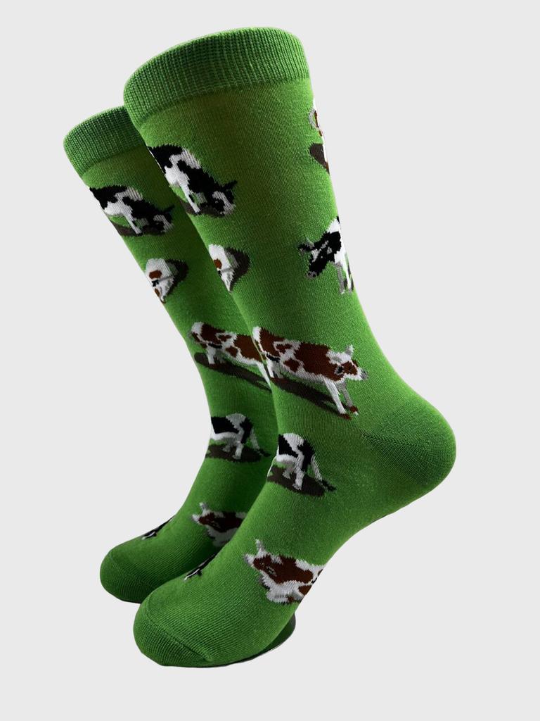 1/4 Par Nya Glada Herrstrumpor Personlighet Nyhet Djurtryck Koala Dinosaurie Panda Crew Harajuku Mellanhöga Skateboardstrumpor Ma