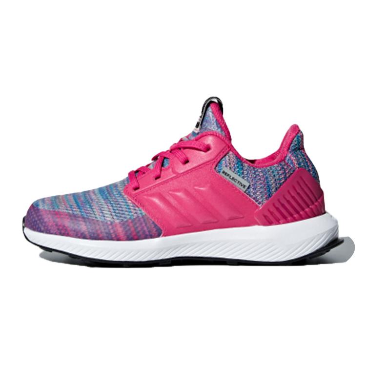 Adidas Rapida Run BTW K Low top Kids Running Shoes Pink Blue Kids AH2603 37⅓