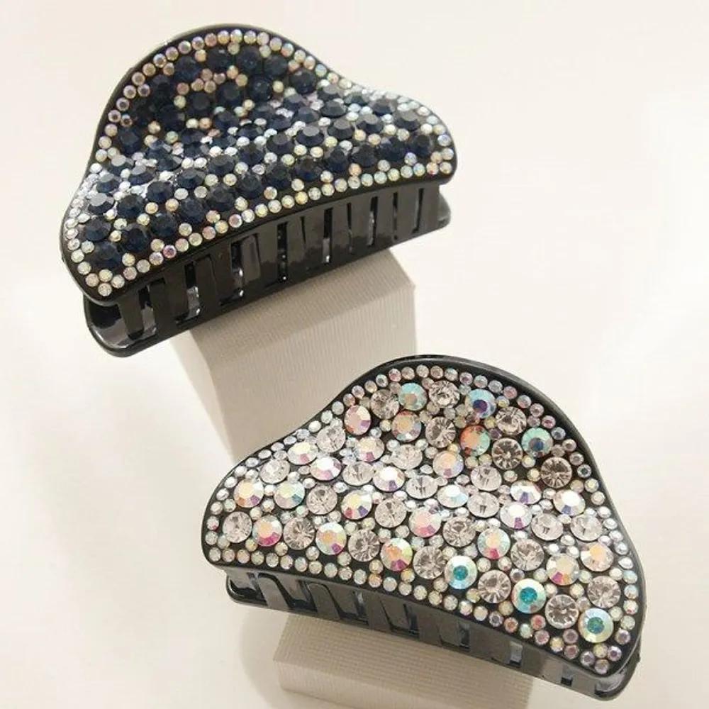 bydaisy Cellulose Cubic Rounding Hair Clip Bh0755 Navy