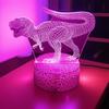 Jurassic Park 3D Lamp Dinosaur Animals PVC Model  Led Night Light Kid Dino Table Lamp Cute Nightlight Room Decor Christmas Gifts
