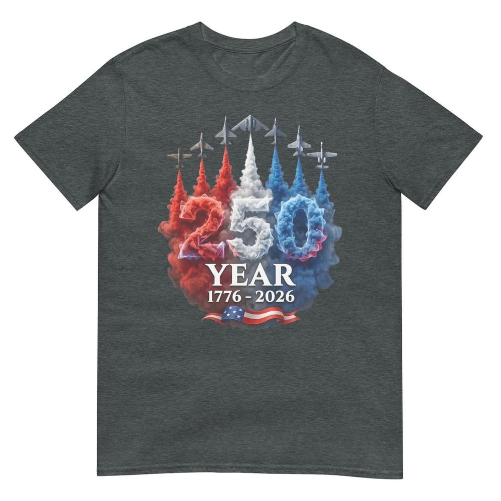 250 Years American 250th Usa Patriotic 4th Of July TShirt
