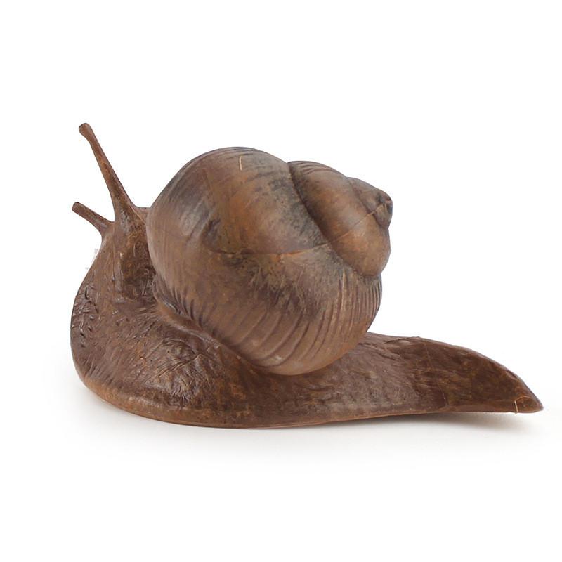PVC-Schnecke Gartendekoration Realistisches Statisches Tiermodell Für Rasen Landschaftsgestaltung