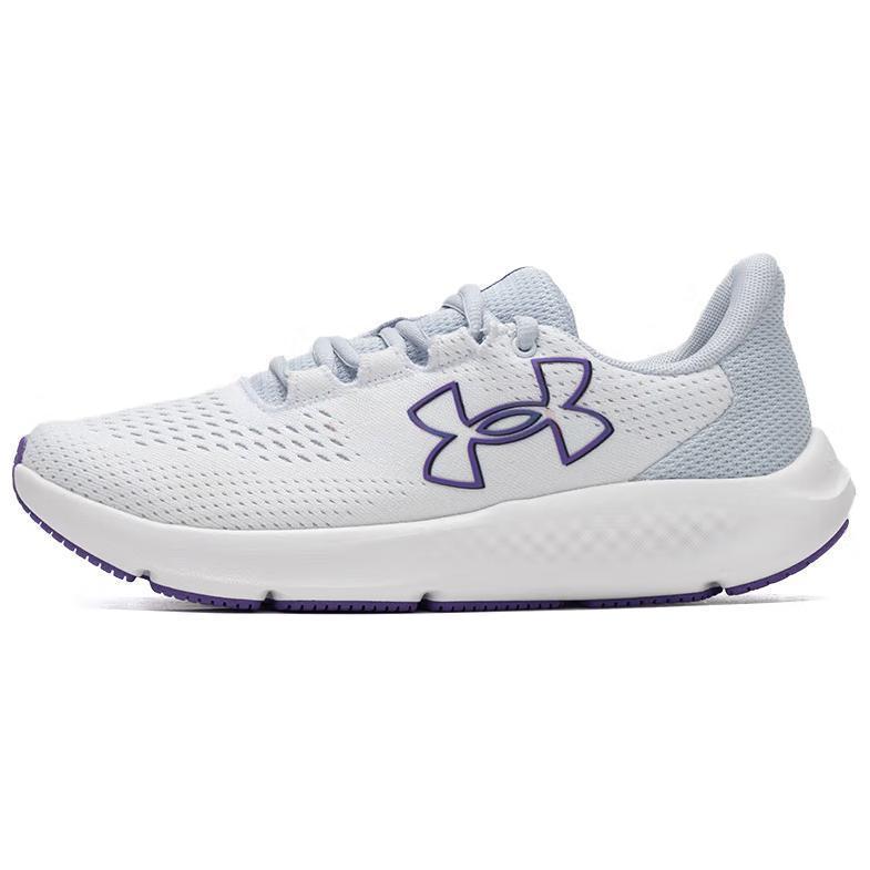 

Under Armour Charged Pursuit 3 Удобные Минималистичные Низкие Кроссовки для Бега Женские Кроссовки для Бега Белые Фиолетовые 3026523-110 36