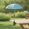 Attachon Umbrella Sun Protection with Clamp Hands for Parents, Vloggers, Pushchair, Camera