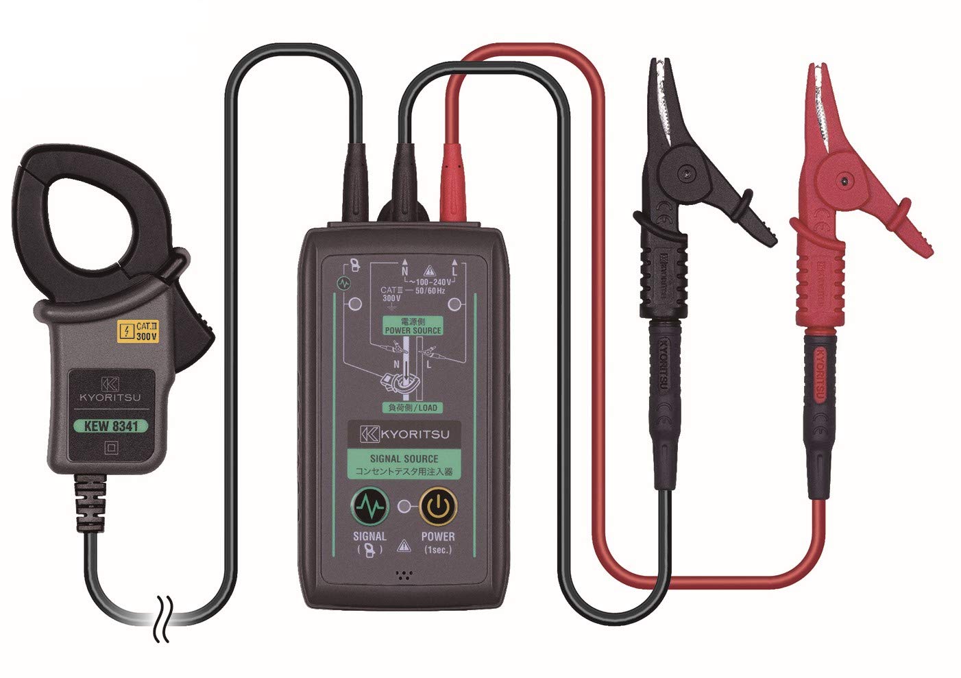 

Kyoritsu Electric Meter Injector for Outlet Tester KEW 8341 чорний