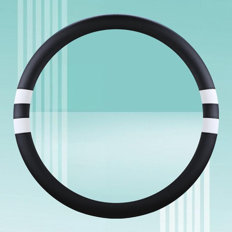 Car Steering Wheel Cover for Women Girls Universal 14.5-15 Inch, Breathable , Non-Slip, Car Interior Accessories for Most Cars