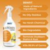 Astro Plus Kitchen Cleaner Spray For Stubborn Oil And Grease Removal On Stoves And Chimneys Powerful Surface Hygiene Care