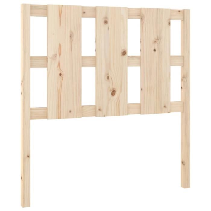 VidaXL Tête de lit 95,5x4x100 cm Bois massif de pin 817970