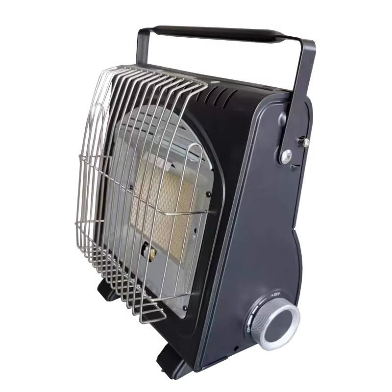 Portable 1700W Dual-Use Gas Heater & Stove,Outdoor Camping Tent Heater for Winter,Fishing,BBQ Cooking