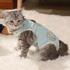 Cat Puppy Sterilization Suit Pet Surgery Suit for Small Dog Cats Weaning Vest Breathable Kitten Weaning Clothes Pet Jumpsuit