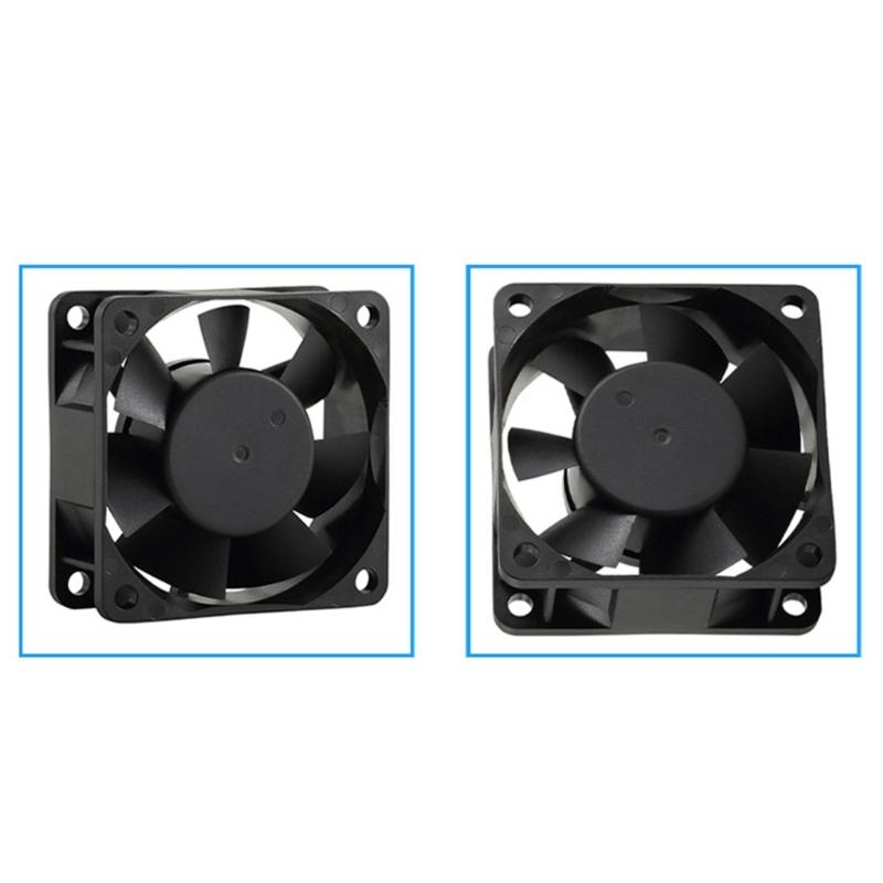Powerful 60mm Computer Cooling Fan For Gaming PC Servers Heat Dissipation Computer Router CPU Cabinet Accessories