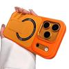 Applicable to iPhone17PROMAX mobile phone case folding invisible magnetic suction bracket Apple 16 matte skin feeling 15 anti-drop