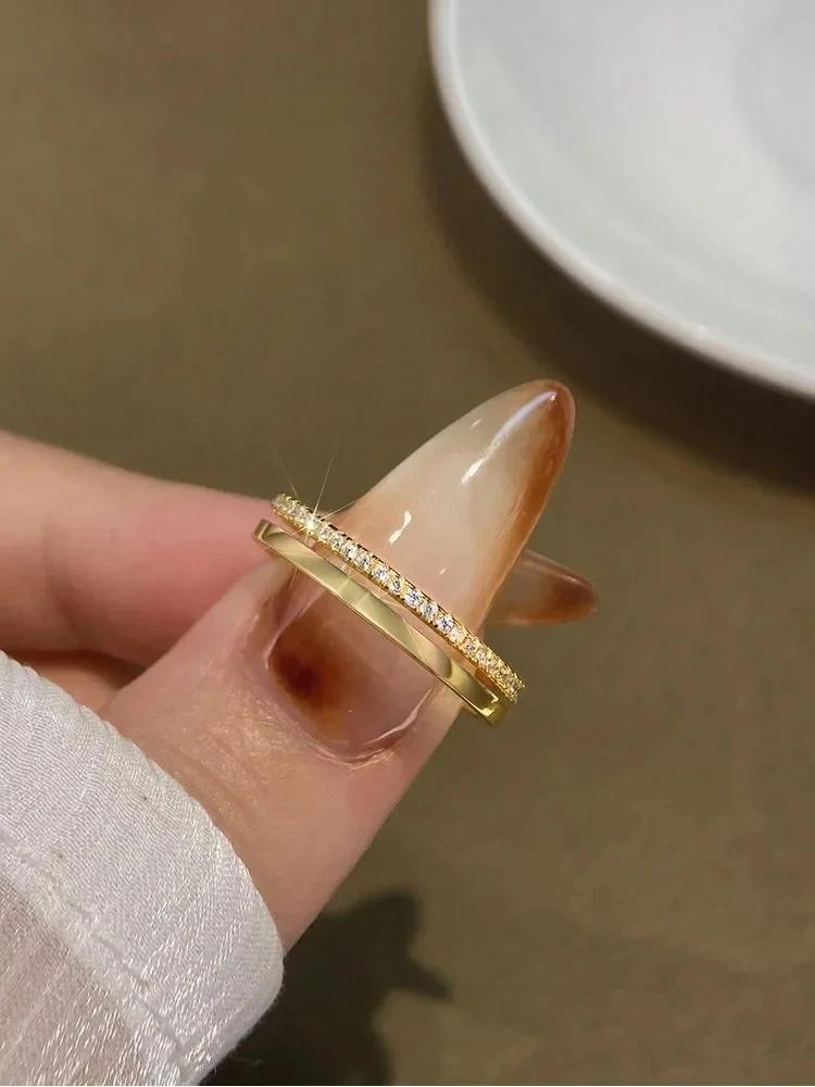 925 Silver Fashion Sparkling Classic Zircon Ring For Women Engagement Wedding Luxury Fashion High Quality Fine Jewelry
