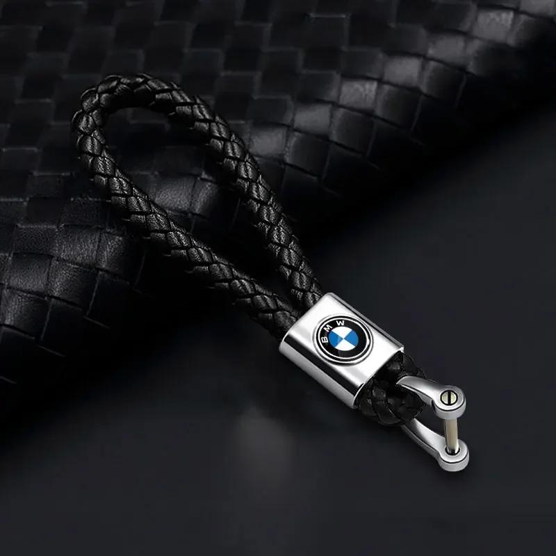 

Car Key Chain Key Ring Key Lanyard Car Emblem Styling For BMW E34 E46 E39 E38 E90 E60 E36 F30 F30 F10 E92 E38 E91 G30 G38 M3 M5