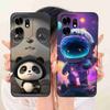 For Honor X6d X6D 5G Case LNA-NX1 Cartoon Panda Rabbit Silicone Back Cover For Honor Play 60A 60a 5G NLA-AN00 Bumper Cases Capa