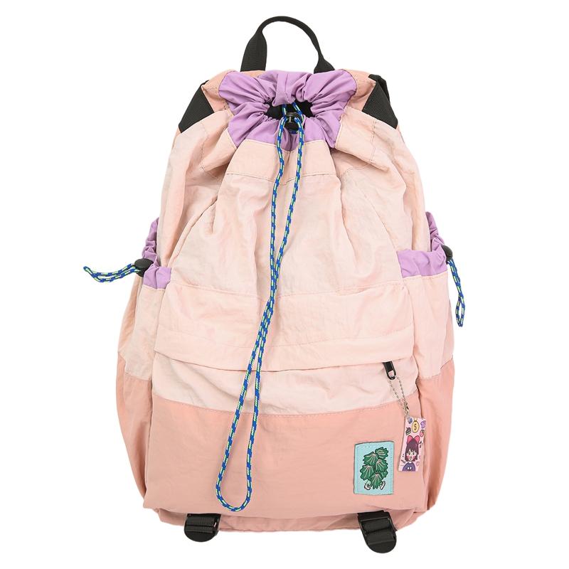 Sport Lightweight Backpack Student Schoolbag Drawstring Backpack