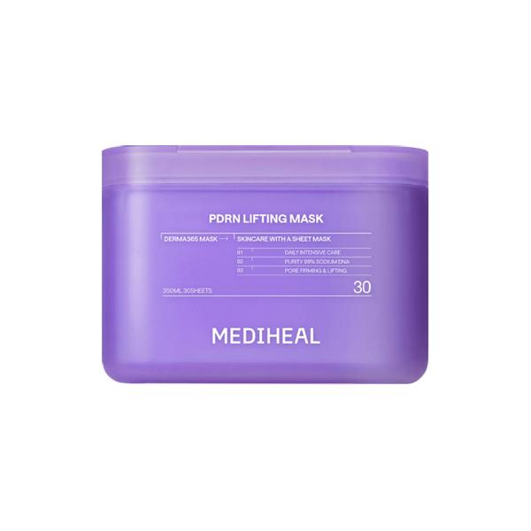 Mediheal Derma 365 Pick & Use Daily Sheet Mask 30 Sheets 4 Types | Madecassoside / Tea Tree / Collagen / PDRN | Refill Available