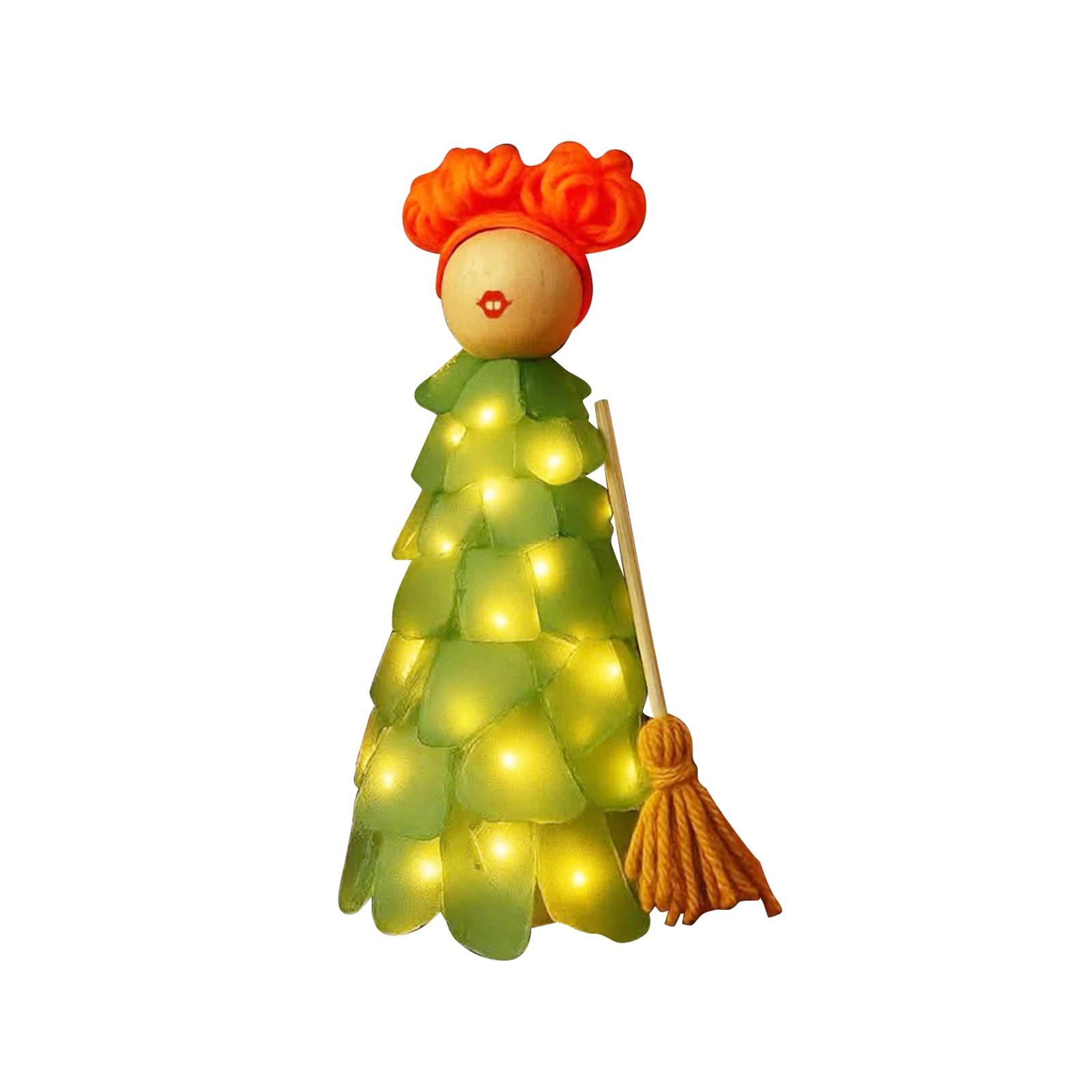 

Handmade Resin Halloween Woman Tree, Table Centerpiece - Perfect For Halloween, Witch, Holiday Decorations, Versatile Home Decor One Size