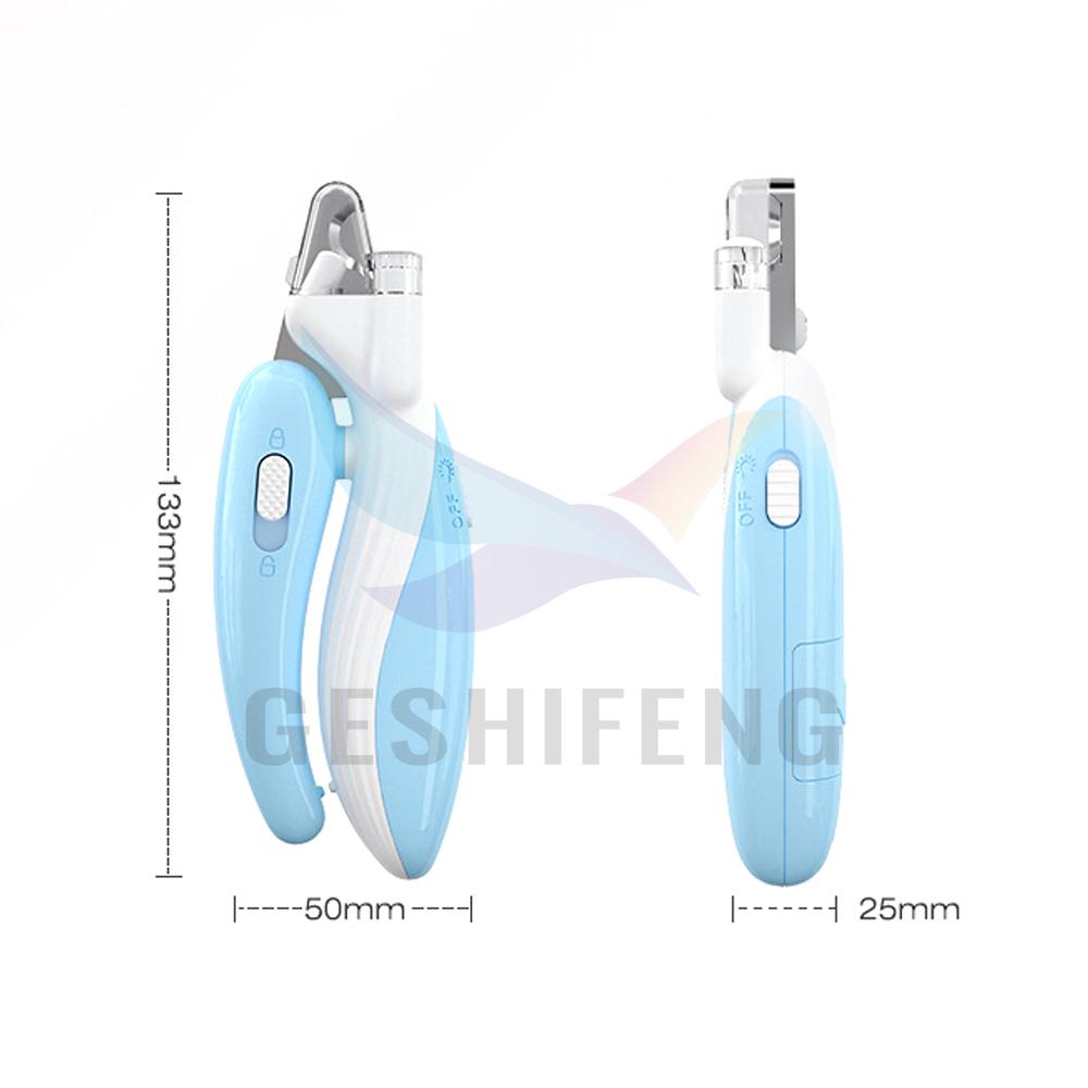 New Design Pet Nail Clipper Banana Shape Cat Dog Pet Care Manicure Dog Nail Clippers