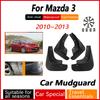 Für Mazda 3 Axela Mazda3 BL HATCHBACK 2010~2013 Auto Schmutzfänger Frostschutz Klappe Spritzschutz Schmutzfänger Vordertür Schutz Auto Zubehör