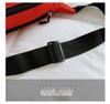Women's Trendy Letter Print Nylon Shoulder & Chest Bag
