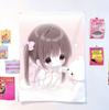 Classic-style Cartoonish Cute Girl Kawaii Tapestry for 2D Wall Hanging. Cute Home Decoration Tapestry. Hanging Fabric.