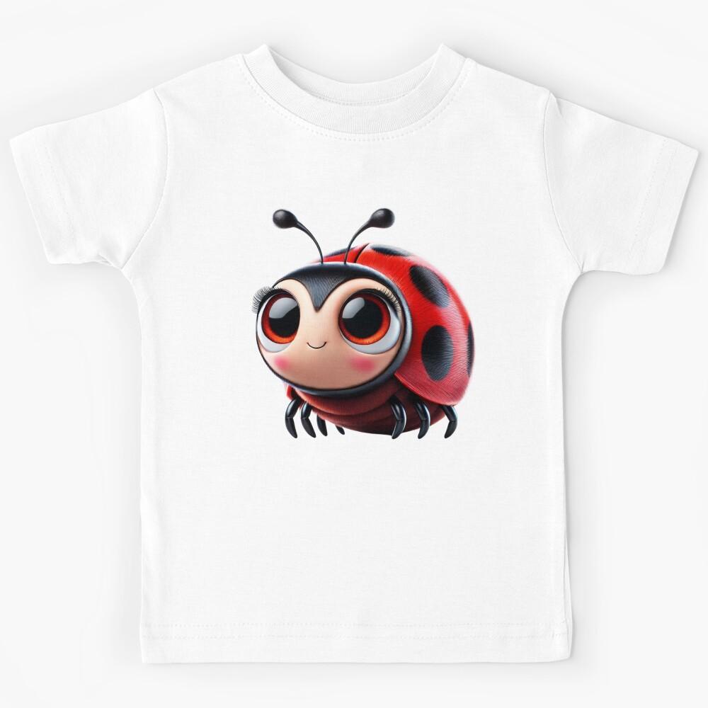 Adorable Asian Lady Beetle Kids T-Shirt 140